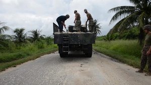 Sailors and Marines conduct Community Relations Project