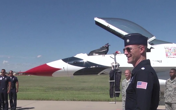 Sheppard Thunderbirds Re-Enlistment