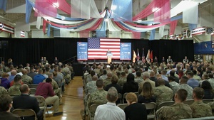 Former President George W. Bush Addresses Fort Carson Transition Summit