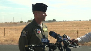 Col. Broadwell gives statement on U-2 crash