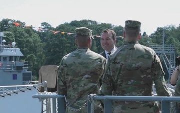 SecArmy visits Joint Base Langley-Eustis