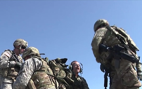 Staff Sgt. Jenna Hudgins pre-mobilization training