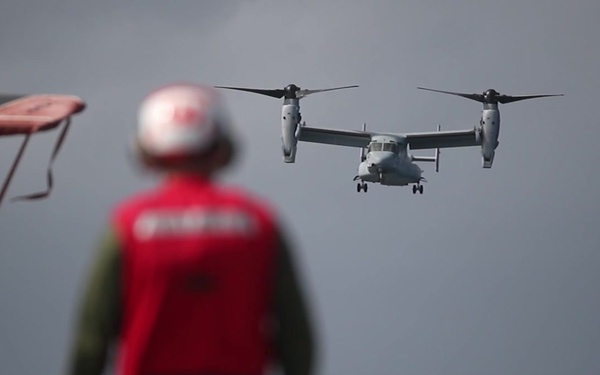 120 FPS/ 60 FPS Flight Deck Operations on USS Bataan