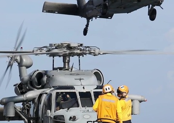 120/60 FPS Flight Deck Operations aboard USS Bataan (LHD-5)