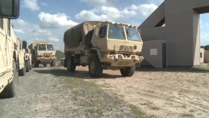 Field Craft Hostile students at Joint Base McGuire-Dix-Lakehurst, N.J. participate in a final Field Training Exercise held on September 9, 2016. The pre-deployment course, taught by the 421st Combat Training Squadron (U.S. Air Force Video by Brad Camara)