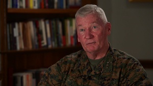 Lt. Gen. John Toolan reflects on his time in RCT-1 without graphics