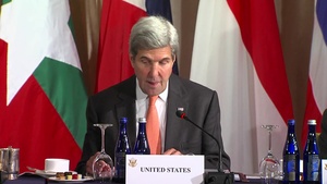 Secretary Kerry in the ASEAN Foreign Ministers Meeting