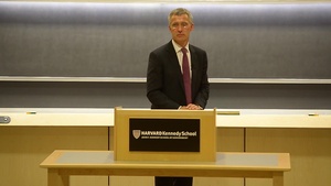 NATO Secretary General Speaks at Harvard University, Q & A