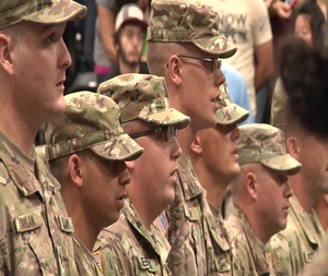 Package-Oklahoma Army National Guard's "Rolling Thunder" departs for yearlong deployment