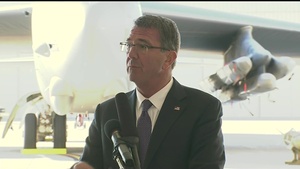Carter Speaks to Reporters in North Dakota