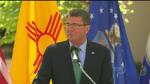 Carter Speaks to Troops at Kirtland Air Force Base