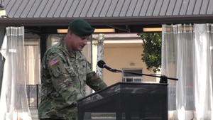 United States Army Garrison Italy Change of Responsibility Ceremony