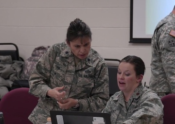 MO Airman helps two towns during clean up