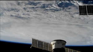 Space Station Cameras Peer Down on Major Hurricane Matthew