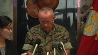 AV-8B Harrier flight operations in Japan resume | Press Conference from Okinawa