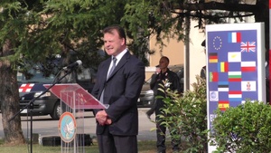 European Union Police Services Training (EUPST) 2015 - 2018 closing ceremony