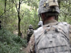 U.S. and Indian Soldiers Conducted Bilateral Training at Chaubattia