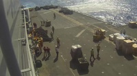 22nd MEU and USS Wasp conduct a replenishment-at-sea USNS Big Horn
