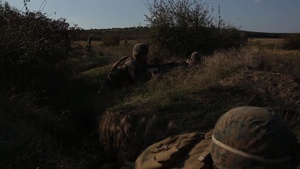 BSRF Marines conduct a mechanized assault course for the distinguished visitors of Platinum Lynx 16.5
