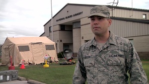 The 239th CCS helps out the Festus Armory
