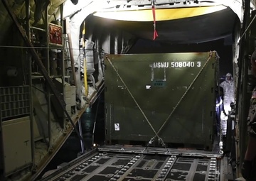 B-roll of 317th AG Hurricane Matthew relief efforts support