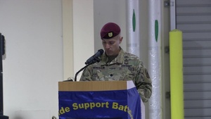601st Quartermaster Company Activation Ceremony