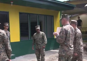 Brig. Gen. John Jansen Visits San Vicente
