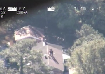 NCHART Hurricane Matthew B-roll