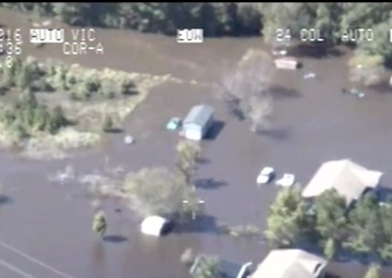 NCHART Hurricane Matthew B-roll