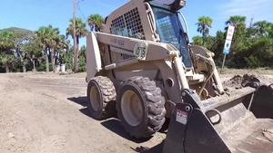 S.C. Guard Engineers Work To Remove Sand On Edisto Island
