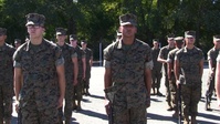 Golf Company Battalion Commander's Inspection