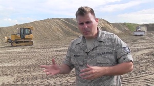 171 ARW Civil Engineer Squadron Builds Police Firing Range in Lincoln, Nebraska