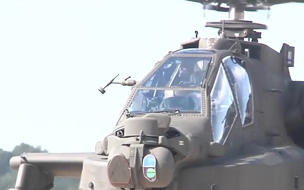 First Female Apache Pilot in the Mississippi Guard (B-Roll)