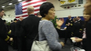 USS Ronald Reagan Arrives in Busan