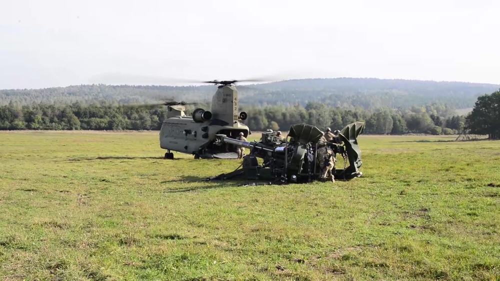 Dvids Video Artillery Firing And Air Assault