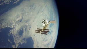 Orbital ATK Cygnus-5 Solar Array Deployment