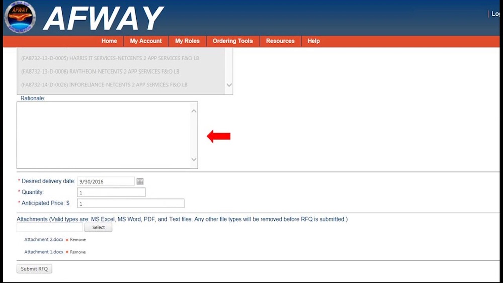 DVIDS - Video - How to submit an RFQ