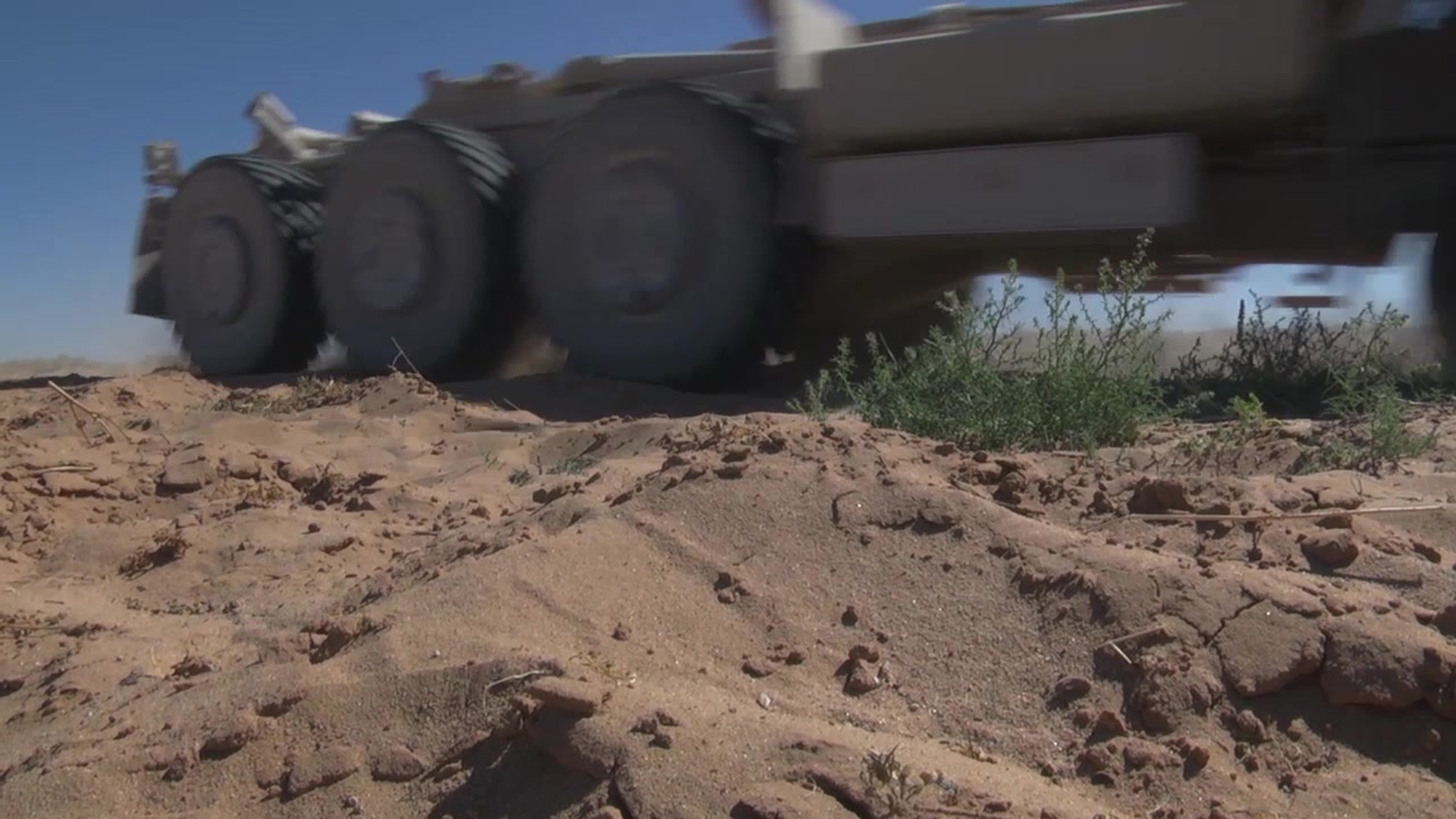 Army Warfighting Assessment, AWA, is conducting an assessment of a self-driving system called the Leader Follower. The new system was placed into four vehicles. The leader vehicle is manned by two Soldiers and the follow vehicles use robotics and sensors to follow the path that the lead vehicle has driven.