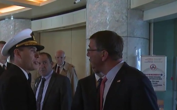 Carter Arrives in Turkey
