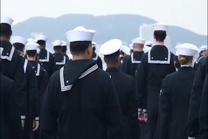 USS Ronald Reagan (CVN 76) Busan Departure