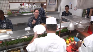 NAVSUP visits Jewel of the East Galley