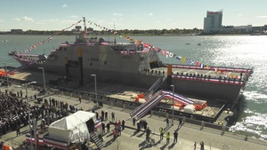 U.S. Navy Commissions Littoral Combat Ship USS Detroit (LCS 7)