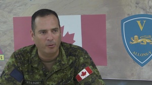Interview with COL Michel-Henri St.-Louis