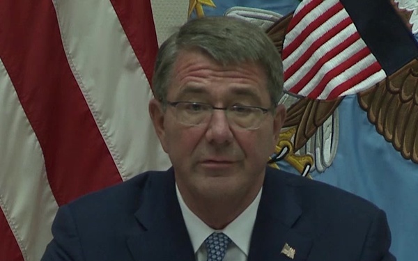 Carter Conducts News Conference in Brussels