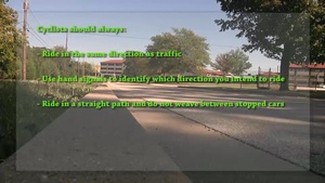 84th Training Command's "Drive to Arrive" - Share the Road