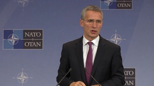 NATO Secretary General Press Conference - NATO Ministers of Defense Meetings, Day 1