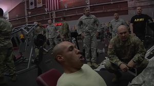 SPC Scranton competes in Soldier of the Quarter Competition