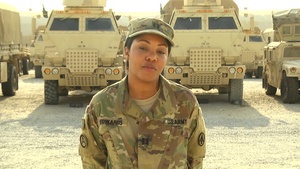 Holiday Shout Outs - CPT Trina Edwards