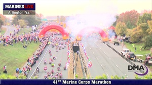 41st Marine Corps Marathon - Pre-Show