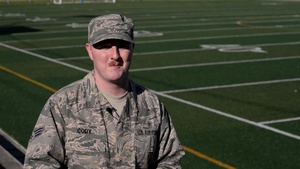 New England Patriots Shout-out from SrA Cody